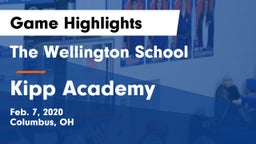 The Wellington School vs Kipp Academy Game Highlights - Feb. 7, 2020
