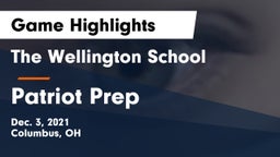 The Wellington School vs Patriot Prep Game Highlights - Dec. 3, 2021