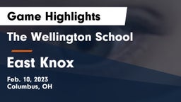The Wellington School vs East Knox  Game Highlights - Feb. 10, 2023
