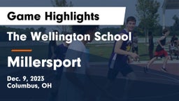 The Wellington School vs Millersport  Game Highlights - Dec. 9, 2023