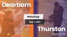 Matchup: Dearborn  vs. Thurston  2017