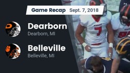 Recap: Dearborn  vs. Belleville  2018