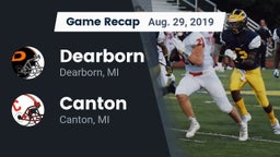 Recap: Dearborn  vs. Canton  2019