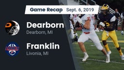 Recap: Dearborn  vs. Franklin  2019