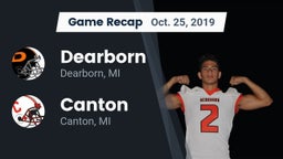 Recap: Dearborn  vs. Canton  2019
