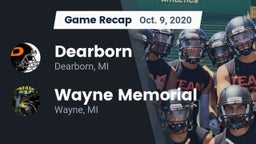 Recap: Dearborn  vs. Wayne Memorial  2020