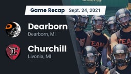 Recap: Dearborn  vs. Churchill  2021