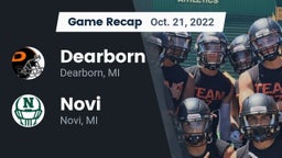 Recap: Dearborn  vs. Novi  2022