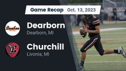 Recap: Dearborn  vs. Churchill  2023