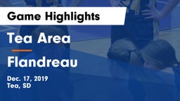 Tea Area  vs Flandreau  Game Highlights - Dec. 17, 2019