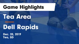 Tea Area  vs Dell Rapids  Game Highlights - Dec. 20, 2019