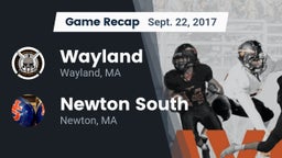 Recap: Wayland  vs. Newton South  2017