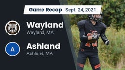Recap: Wayland  vs. Ashland  2021