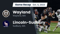 Recap: Wayland  vs. Lincoln-Sudbury  2023