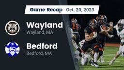 Recap: Wayland  vs. Bedford  2023
