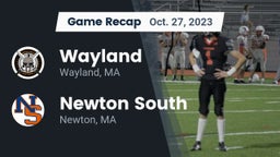 Recap: Wayland  vs. Newton South  2023