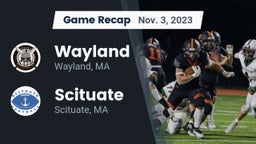 Recap: Wayland  vs. Scituate  2023