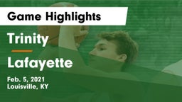 Trinity  vs Lafayette  Game Highlights - Feb. 5, 2021