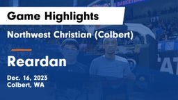 Northwest Christian  (Colbert) vs Reardan  Game Highlights - Dec. 16, 2023