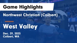 Northwest Christian  (Colbert) vs West Valley Game Highlights - Dec. 29, 2023
