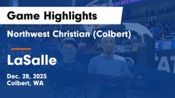 Northwest Christian  (Colbert) vs LaSalle Game Highlights - Dec. 28, 2023