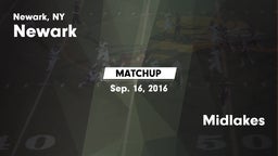 Matchup: Newark  vs. Midlakes 2016