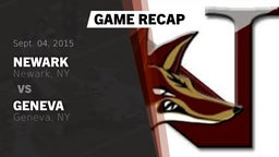 Recap: Newark  vs. Geneva  2015