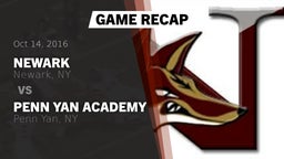 Recap: Newark  vs. Penn Yan Academy  2016