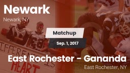 Matchup: Newark  vs. East Rochester - Gananda 2017