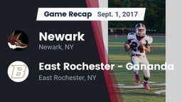 Recap: Newark  vs. East Rochester - Gananda 2017