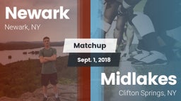 Matchup: Newark  vs. Midlakes  2018