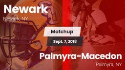 Matchup: Newark  vs. Palmyra-Macedon  2018