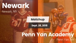 Matchup: Newark  vs. Penn Yan Academy  2018