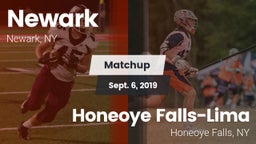 Matchup: Newark  vs. Honeoye Falls-Lima  2019