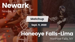Matchup: Newark  vs. Honeoye Falls-Lima  2020