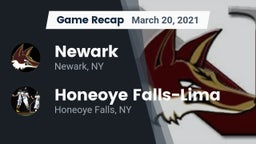Recap: Newark  vs. Honeoye Falls-Lima  2021