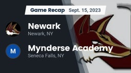 Recap: Newark  vs. Mynderse Academy 2023