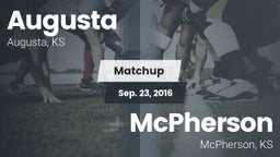 Matchup: Augusta  vs. McPherson  2016