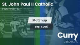 Matchup: Pope John Paul II vs. Curry  2017