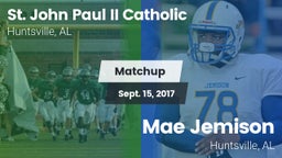 Matchup: Pope John Paul II vs. Mae Jemison  2017