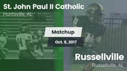 Matchup: Pope John Paul II vs. Russellville  2017