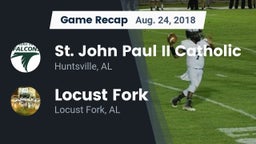 Recap: St. John Paul II Catholic  vs. Locust Fork  2018