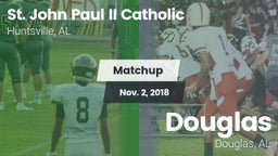 Matchup: Pope John Paul II vs. Douglas  2018