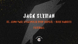St. John Paul II football highlights Jack Slyman