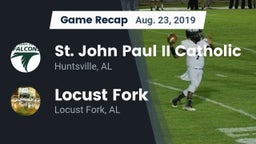 Recap: St. John Paul II Catholic  vs. Locust Fork  2019