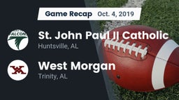 Recap: St. John Paul II Catholic  vs. West Morgan  2019