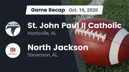 Recap: St. John Paul II Catholic  vs. North Jackson  2020