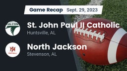 Recap: St. John Paul II Catholic  vs. North Jackson  2023