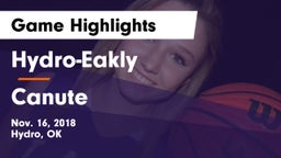 Hydro-Eakly  vs Canute  Game Highlights - Nov. 16, 2018