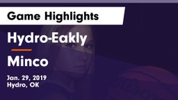Hydro-Eakly  vs Minco  Game Highlights - Jan. 29, 2019